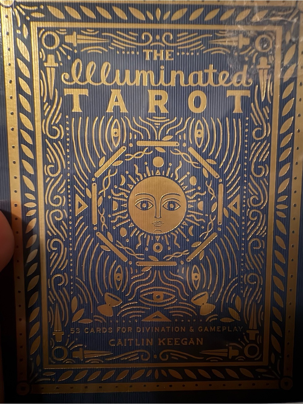 The Illuminated Tarot Deck - Blue & Gold NEW UNOPENED